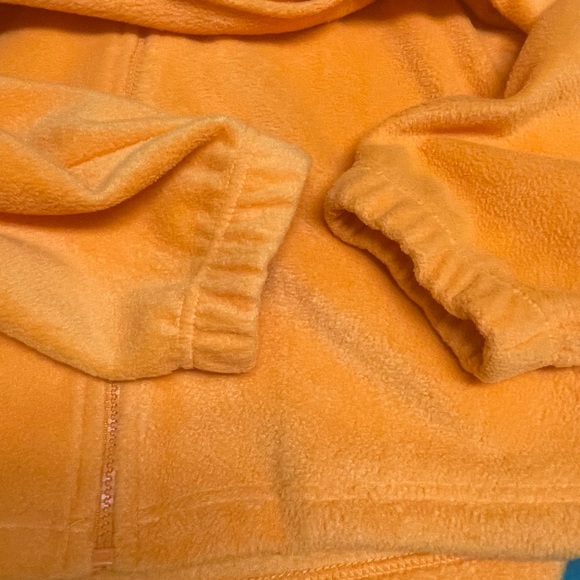 Orange 🍊 Zip Front Fleece - Picture 7 of 7
